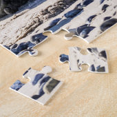 Grijze zegels rusten, Jigzaag Puzzle Legpuzzel (Zijkant)