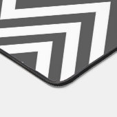 Grijze zigzag, Grijze Chevron, Zigzag Pattern, Min Bureaumat (Hoek)