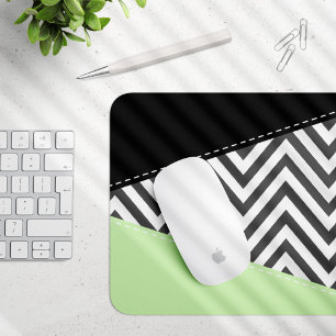 Grijze zigzag, Grijze Chevron, Zigzag Pattern, Min Muismat