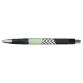 Grijze zigzag, Grijze Chevron, Zigzag Pattern, Min Pen (Voorkant)