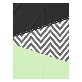 Grijze zigzag, Grijze Chevron, Zigzag Pattern, Min Tafelkleed