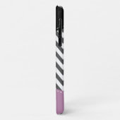 Grijze zigzag, Grijze Chevron, Zigzag Pattern, Paa Case-Mate iPhone Case (Achterkant/links)