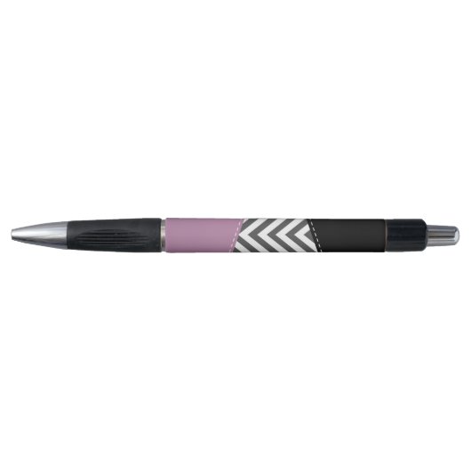 Grijze zigzag, Grijze Chevron, Zigzag Pattern, Paa Pen (Voorkant)