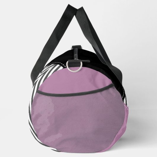 Grijze zigzag, Grijze Chevron, Zigzag Pattern, Paa Plunjezak (Rechts)