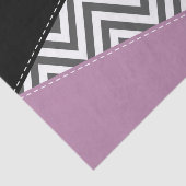 Grijze zigzag, Grijze Chevron, Zigzag Pattern, Paa Tissuepapier (Detail)
