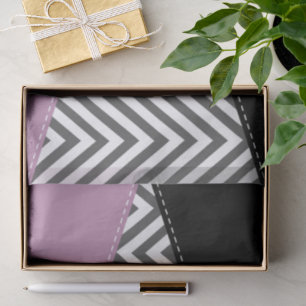 Grijze zigzag, Grijze Chevron, Zigzag Pattern, Paa Tissuepapier