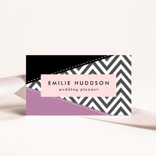 Grijze zigzag, Grijze Chevron, Zigzag Pattern, Paa Visitekaartje