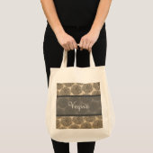 Grijze  Zinnia-Canvas tas (Voorkant (product))