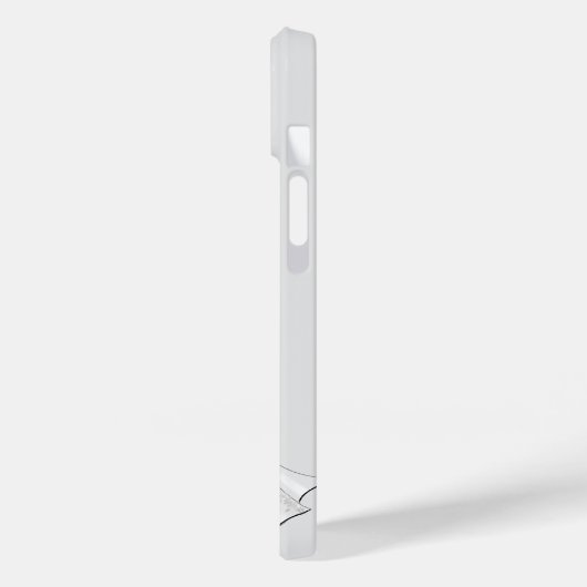 Grijze Zodiac Gemini Goddess Custom Case-Mate iPhone Case (Achterkant / Links)