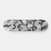 Grijze zwarte Camouflage Skateboard (Horizontaal)