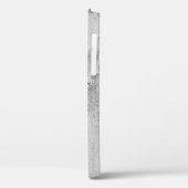 Grijze zwarte mortierwand Case-Mate iPhone case (Achterkant / Links)