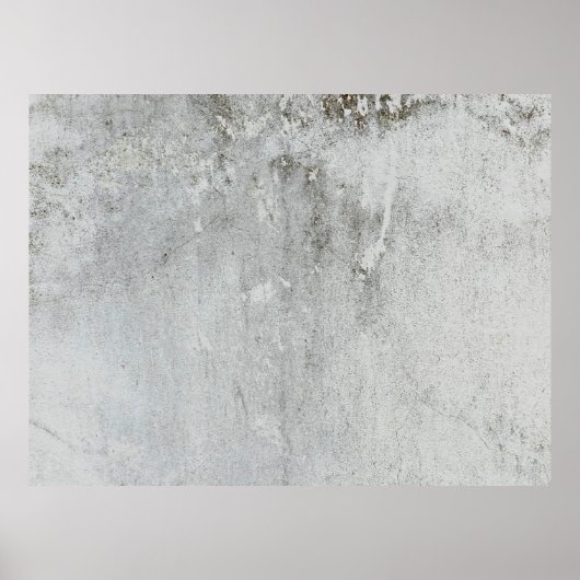 Grijze zwarte mortierwand poster (Voorkant)