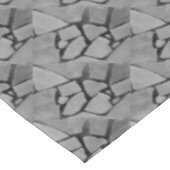 Grijze zwarte Tegels Patroon, Steen, Robuust Table Tafelkleed (Gekanteld)