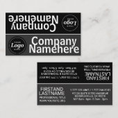 Grijzige Dual Visitekaartje (Voorkant / Achterkant)