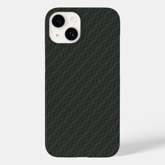 Grijzige stalen naadloos patroon Case-Mate iPhone case (Achterkant)