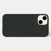 Grijzige stalen naadloos patroon Case-Mate iPhone case (Achterkant (horizontaal))