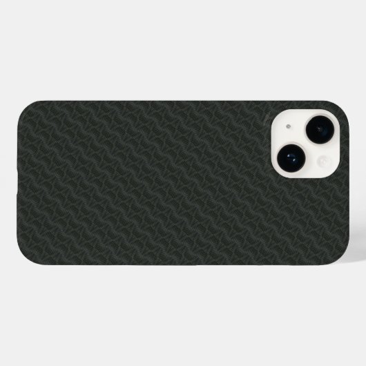 Grijzige stalen naadloos patroon Case-Mate iPhone case (Achterkant (horizontaal))