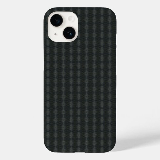 Grijzige stalen naadloos patroon Case-Mate iPhone case (Achterkant)