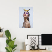 Gril en Licht Poster (Thuiskantoor)