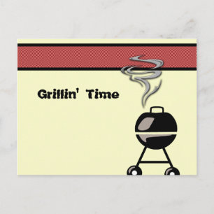 GRILL AAN BRIEFKAART