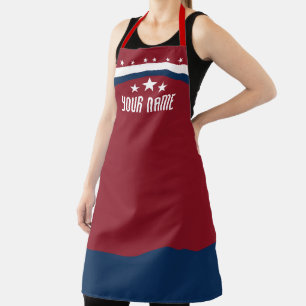 Grill als een patriot: Amerikaanse vlag BBQ Schort