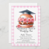 Grill and Chill Graduation Party Invitation Kaart (Voorkant / Achterkant)