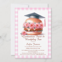 Grill and Chill Graduation Party Invitation