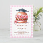 Grill and Chill Graduation Party Invitation Kaart (Staand voorkant)