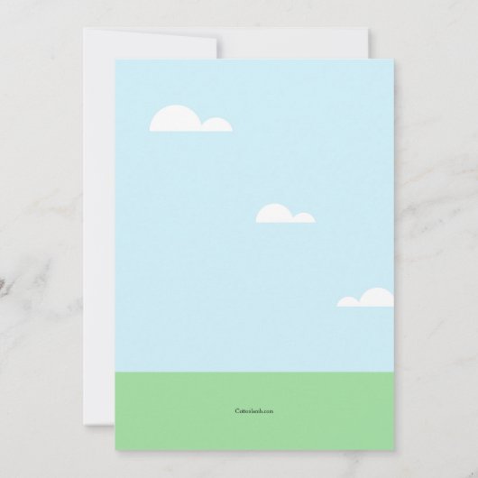 Grill and Chill Invitation Kaart (Achterkant)