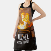 Grill, Bake, Slay - Custom Chef Schort met Foto (Insitu)