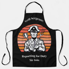 Grill Barbecue Sergeant Schort