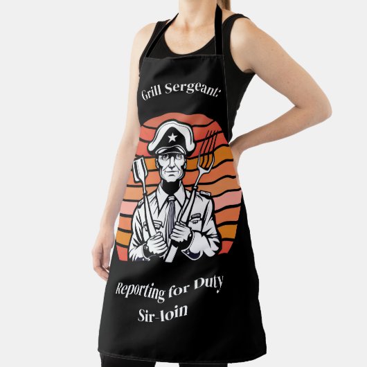 Grill Barbecue Sergeant Schort (Insitu)