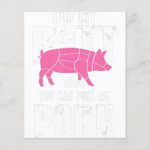 Grill BBQ Barbecue Pork Meat Grill Master Smoker Flyer