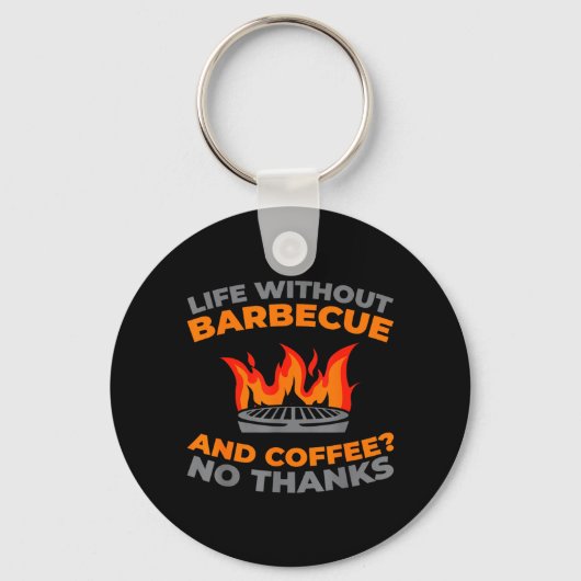 Grill Bbq Grillmaster - Barbecue Grillen 2 Sleutelhanger (Voorkant)