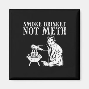 Grill Brisket Fun BBQ Barbecue Vlees Grillen Maste Magneet