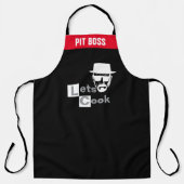 Grill Chef Schort - Grappige Laten we Koken Attitu (Voorkant)