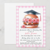 Grill & Chill Afstudeerder Uitnodiging (Voorkant / Achterkant)