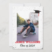 Grill & Chill BBQ Graduation Party Open House Kaart (Achterkant)