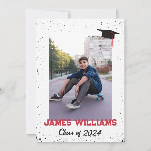 Grill & Chill BBQ Graduation Party Open House Kaart (Achterkant)