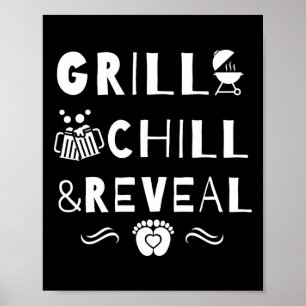 Grill Chill en Reveal New Daddy Geslacht Onthullen Poster