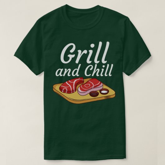 Grill en Chill 2 T-shirt (Design voorkant)