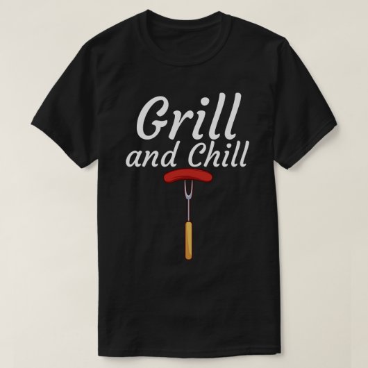 Grill en Chill 3 T-shirt (Design voorkant)