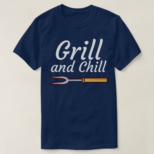 Grill en Chill 4 T-shirt (Design voorkant)