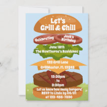 Grill en Chill BBQ Verjaardag Familie Reünie