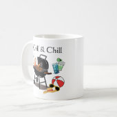 Grill en chill koffiemok (Voorkant links)