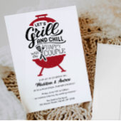 Grill en Chill repetitie diner uitnodiging