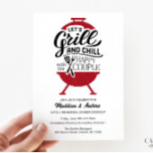 Grill en Chill repetitie diner uitnodiging