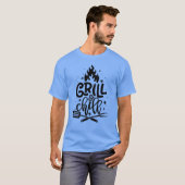 Grill en Chill T-shirt (Voorkant volledig)