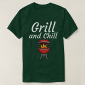 Grill en Chill T-shirt (Design voorkant)
