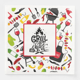 Grill en koel servet